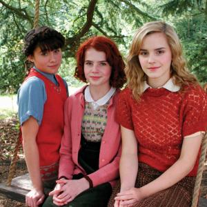 Still of Emma Watson Yasmin Paige and Lucy Boynton in Ballet Shoes 2007