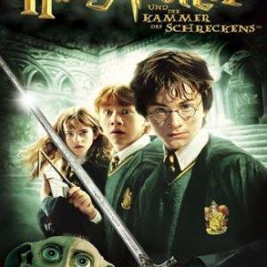 Rupert Grint Daniel Radcliffe and Emma Watson in Haris Poteris ir paslapciu kambarys 2002