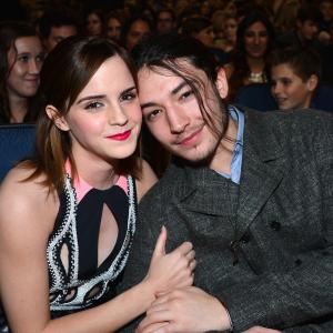 Emma Watson and Ezra Miller at event of The 39th Annual People's Choice Awards (2013)
