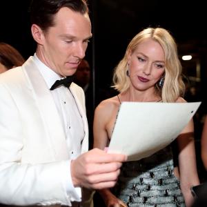 Naomi Watts and Benedict Cumberbatch at event of The Oscars 2015