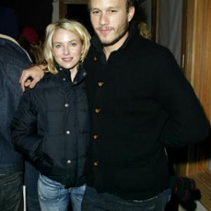 Heath Ledger and Naomi Watts at event of We Dont Live Here Anymore 2004