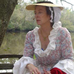 Chris Weatherhead as Catherine Felder, backcountry wife of Amercian revolutionary War hero, Captain Henry Felder in the indie historical action adventure pic, 