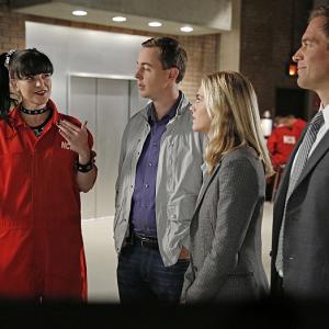 Still of Pauley Perrette Sean Murray Michael Weatherly and Emily Wickersham in NCIS Naval Criminal Investigative Service 2003