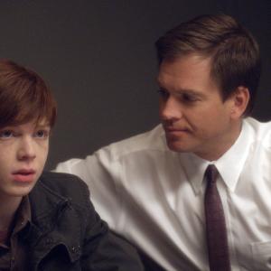 Still of Michael Weatherly and Cameron Monaghan in NCIS: Naval Criminal Investigative Service (2003)