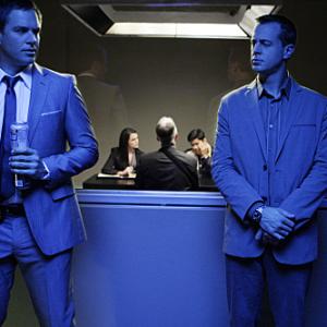 Still of Sean Murray and Michael Weatherly in NCIS Naval Criminal Investigative Service Masquerade 2010