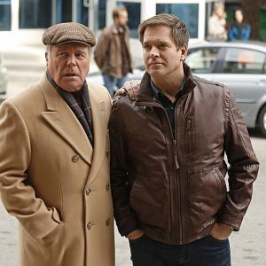 Still of Robert Wagner and Michael Weatherly in NCIS Naval Criminal Investigative Service 2003