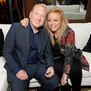 Adrian Scarborough and Jacki Weaver at event of Blunt Talk 2015
