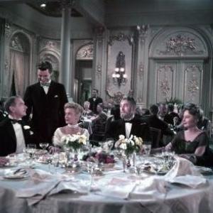 Still of Barbara Stanwyck and Clifton Webb in Titanic 1953