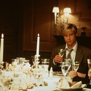 Still of Brad Pitt and Jake Weber in Meet Joe Black (1998)