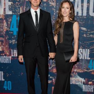 Edward Norton and Shauna Robertson at event of Saturday Night Live 40th Anniversary Special 2015