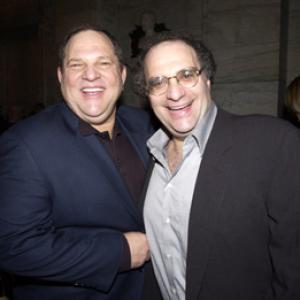 Harvey Weinstein and Bob Weinstein at event of Niujorko gaujos 2002