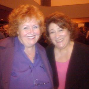 Tracy Weisert & the delightful then soon-to-be Emmy winner Margo Martindale at the Television Academy May 24, 2011 in North Hollywood, CA