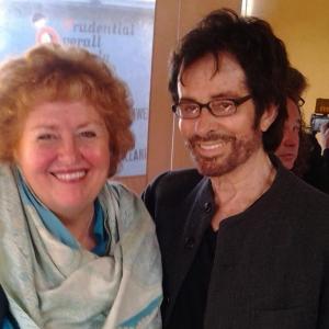 Tracy Weisert with WEST SIDE STORY's Bernardo, George Chakiris March 2014
