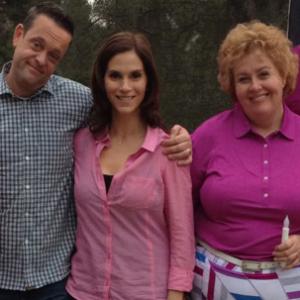 The musical episode of THE NEIGHBORS shot at Disney Ranch. Here with Lenny Venito and Jami Gertz