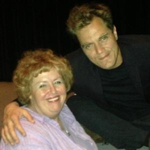 Tracy Weisert & THE ICEMAN Michael Shannon at the film's SAG Premiere April 20, 2013 He is the most kind and classy man!