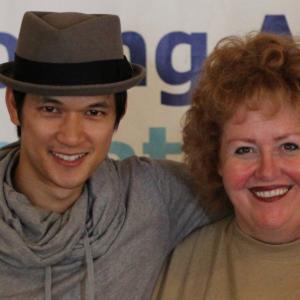 GLEEs Harry ShumJr  Tracy Weisert at the Young Actors Theatre Camp