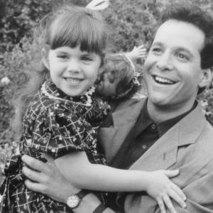 Still of Steve Guttenberg and Robin Weisman in 3 Men and a Little Lady 1990