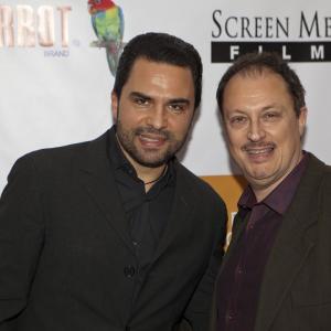 Manny Perez  Bruce Weiss at Greencard Warriors Premiere