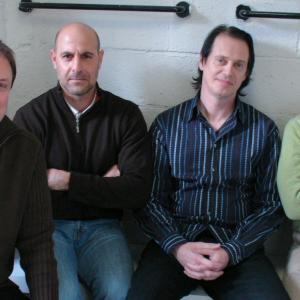 Bruce Weiss with Stanley Tucci, Steve Buscemi & Bob Balaban
