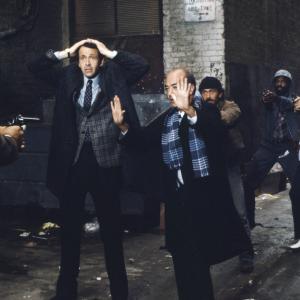 Still of Taurean Blacque, Kiel Martin, Mario Roccuzzo, James Sikking and Bruce Weitz in Hill Street Blues (1981)