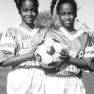 Still of Ariel Welch and Ashley Welch in The Big Green 1995