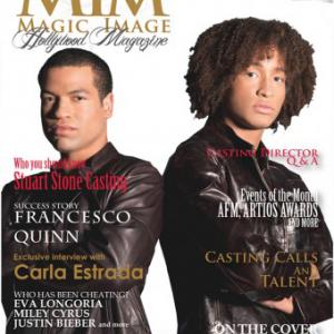 Josh and JB on the cover of Magic Image Magazine