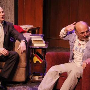 Peter Welch and Joe Pantoliano in a scene from the Off Broadway play Great Kills by Tom Diriwachter.