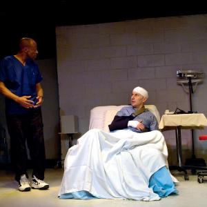 Dan Kelley & Peter Welch in the play 