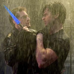 Still of Callum Blue and Tom Welling in Smallville (2001)