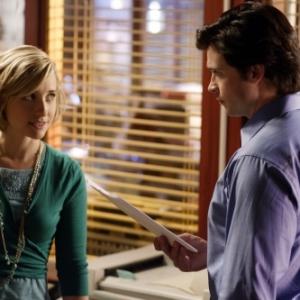 Still of Allison Mack and Tom Welling in Smallville 2001