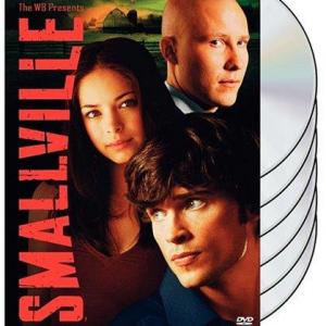 Kristin Kreuk Michael Rosenbaum and Tom Welling in Smallville 2001