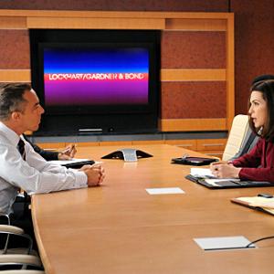 Still of Julianna Margulies and Titus Welliver in The Good Wife 2009