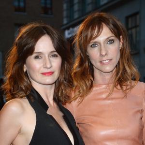 Emily Mortimer and Dolly Wells at event of Doll amp Em 2013