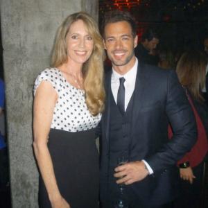 with William Levy at the premiere and afterparty for SINGLE MOMS CLUB 3 10 14