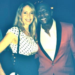With Terry Crews at the premiere and afterparty for SINGLE MOMS CLUB 3 10 14