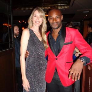 With Tyson Beckford at the NYC premiere and after-party for ADDICTED. 10/8/14