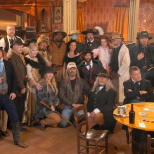Behind the Scenes - Sarah Claire, Ed Mantell, Russ Stine, Robert Shepard, Bill Whitworth, Alaska Presley, Tommy Dipple, Renee O'Connor, Dean Teaster, Patrick Walker IV, Jennifer Chavez, Paul Proios, Fred Griffith, Crystal Chambers, Johnny Harris, Greg Mason, Terrence Knox, Anthony Hornus, Austin Two Feathers in Ghost Town 