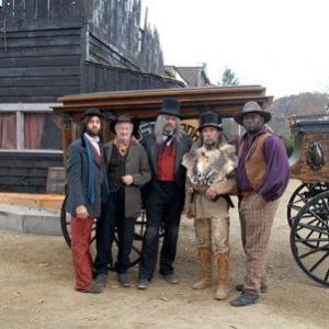 Behind the Scenes at Ghost Town The Movie Paul Proios as Jim Dandy Bill Whitworth as Jacknife Jack Dean Teaster as Digger the Undertaker Tommy Dipple as Bobcat Roberts and Patrick Walker IV as Moose