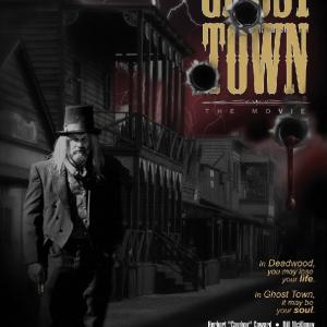 First Poster for Ghost Town The Movie used at Ghost Town in The Sky theme park