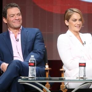 Dominic West and Ruth Wilson at event of The Affair 2014