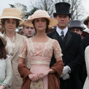 Still of Emily Watson Dominic West and Alicia Vikander in Jaunystes pazadas 2014