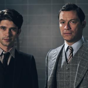 Still of Dominic West and Ben Whishaw in The Hour 2011