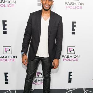 Actor Eric West attends E!s 2016 Spring NYFW Fashion Police Kick Off Party at The Standard High Line Biergarten  Garden on September 9 2015 in New York City