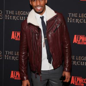 Actor Eric West attends the The Legend Of Hercules premiere at the Crosby Street Hotel on January 6 2014 in New York City