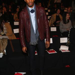 Eric West attends the Vivienne Tam fashion show with TRESemme during MercedesBenz Fashion Week Fall 2014 at The Theater at Lincoln Center on February 9 2014 in New York City