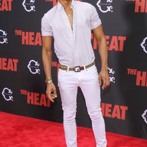 Eric West attends The Heat New York Premiere at Ziegfeld Theatre on June 23 2013 in New York City
