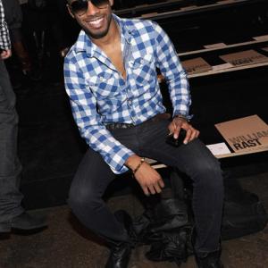 Singeractor Eric West attends William Rast Fall 2010 during MercedesBenz Fashion Week at Cedar Lake on February 17 2010