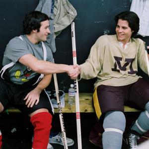 Still of Nathan West and Patrick OBrien Demsey in Miracle 2004