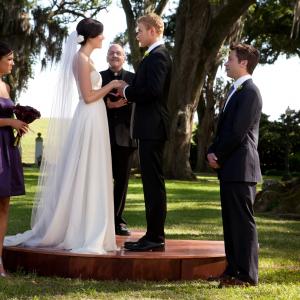 Still of Mandy Moore, Michael Weston, Jessica Szohr and Kellan Lutz in Meile, vedybos, seimyninis gyvenimas (2011)