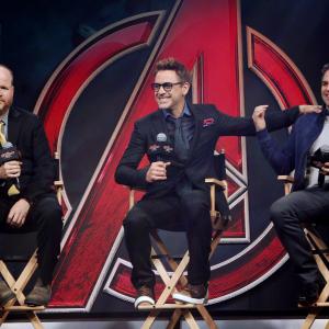 Robert Downey Jr., Mark Ruffalo, Joss Whedon